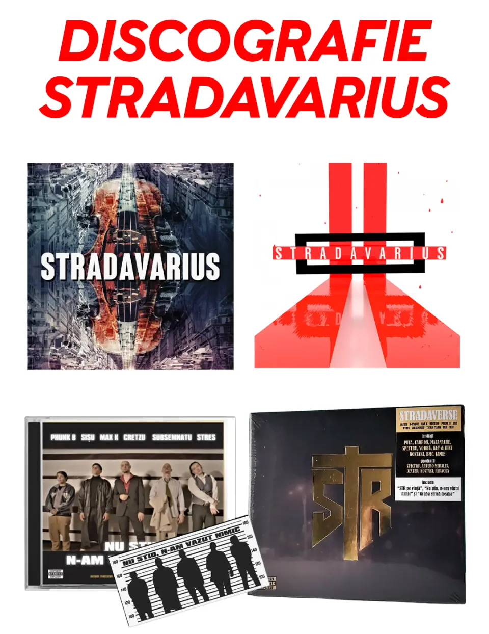 DISCOGRAFIE STRADAVARIUS